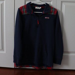 Vineyard Vines Pullover Quarter Zip Jacket